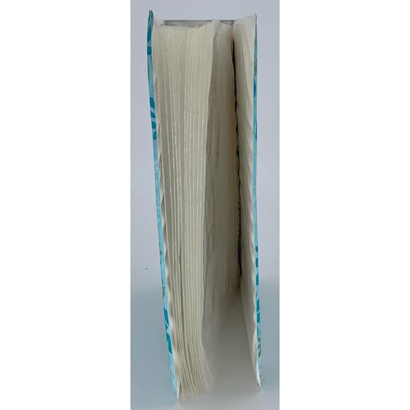 Vintage Photo Album Blue Floral Medium Size 9 x 7.5 x 2.5" Vinyl Family Book - Picture 7 of 13